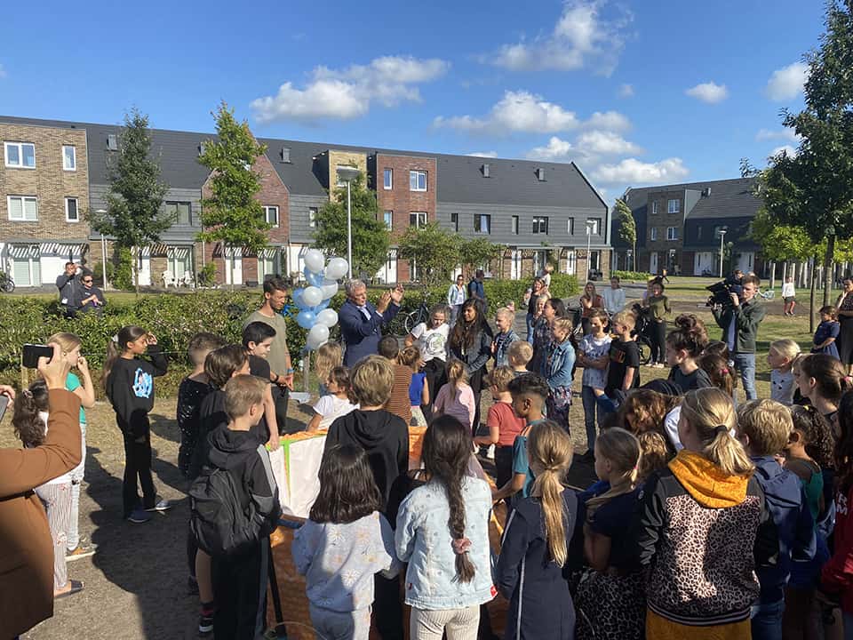 Opening speeltuin Veenpluis